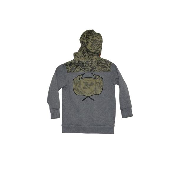 Phat Farm Kids Camo Patch Zip-Up Hoodie – Size 4T Y2K - Picture 8 of 8